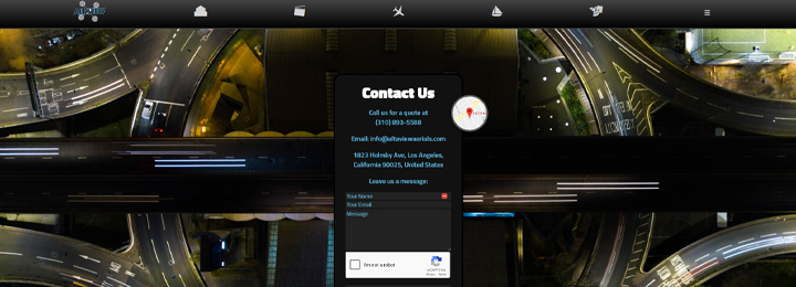 AltaView Aerials website