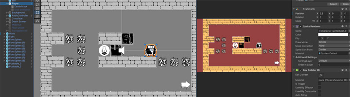 Game design in Unity